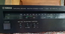 Yamaha Tuner T550 Natural Sound DC-NFB PLL MPX Vintage Hifi-Radio orig. Bed-Anl.