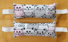 2 Türstopper Klemmschutz Stopper Türen * Katzen * Unikate * Handarbeit