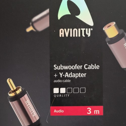 Avinity subwoofer kabel - avinity, rca