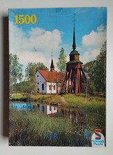 Puzzle  1500 Teile Kirche Schweden