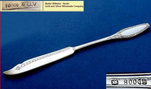 Art nouveau messer von - messer, muller