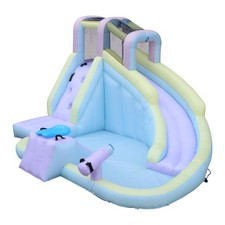 Hüpfburg mit Rutsche