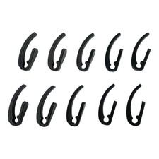 10 x schwarze Gardinenhaken Gardine Haken Träger Halter VW Bus T3 T4 Westfalia