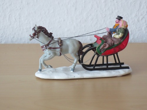 Lemax pferdeschlitten winter - lemax,