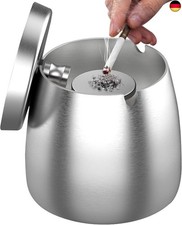 Aschenbecher mit Deckel (10 *