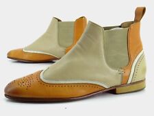 Hanna White Chelsea Stiefel Stiefelletten Winter Boots Schuhe Shoes Gr 38 Leder