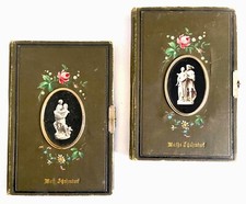 2x antikes Poesiealbum