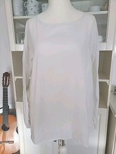 Mama Licious Damen Bluse,Longbluse,Schlupfbluse, Langarm Gr.S,Weiß Umstandsmode