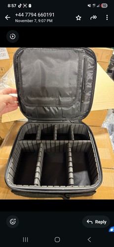Large travel makeup bag - makeup,