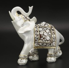 Elefant Figur Blumenmuster