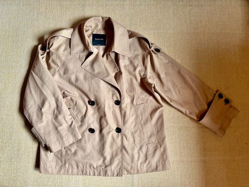 Massimo dutti kurze trenchcoat - massimo,