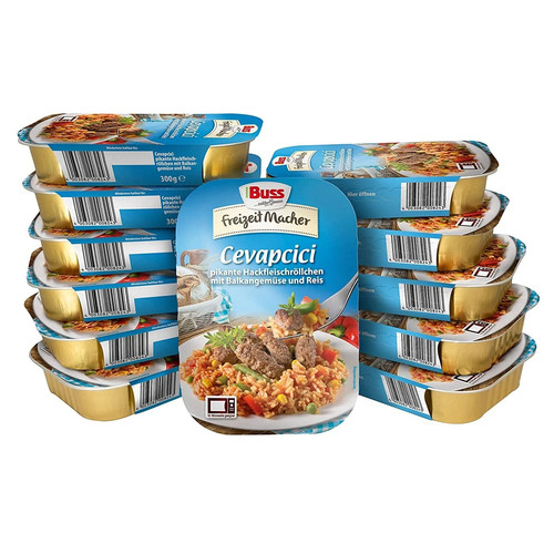Cevapcici fertiggericht reis - cevapcici,