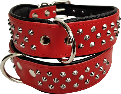 Hundehalsband nieten - , hundehalsband,