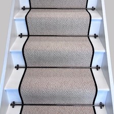 Fischgrätmuster Keswick Creme