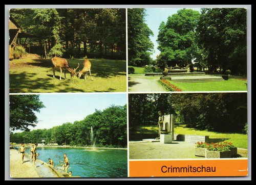 Ansichtskarte crimmitschau - ansichtskarte, /