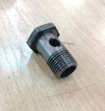 Hohlschraube M16x1,5 Hanomag R35/45, AL-28 für Anschluss Rootsgebläse