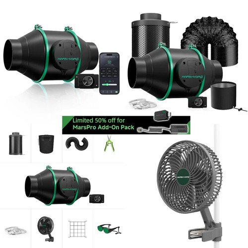Mars hydro inline fan - hydro,