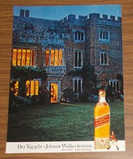 Vintage 1979 JOHNNIE WALKER Red Label Old Scotch Whisky Print Ad Reklame Deutsch
