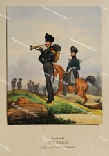 Eckert Monten Preußen Prussia Uniform Jäger Hornist Trompeter Trompete Tornister