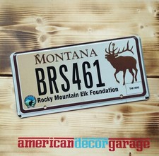 USA Nummernschild/ Kennzeichen/license plate* Montana Rocky Montain Elk*