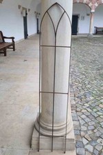 Rankgitter Höhe: 155 cm Metall Rankhilfe Rankgerüst Rost Schmiedeeisen