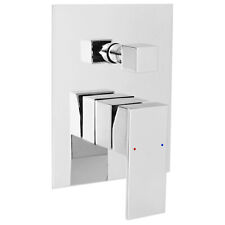 Welfenstein Unterputz Armatur 2 Wege Umsteller eckig Dusche Badewannen VM-K13