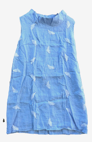 Puro lino kleid - kleid, 100%