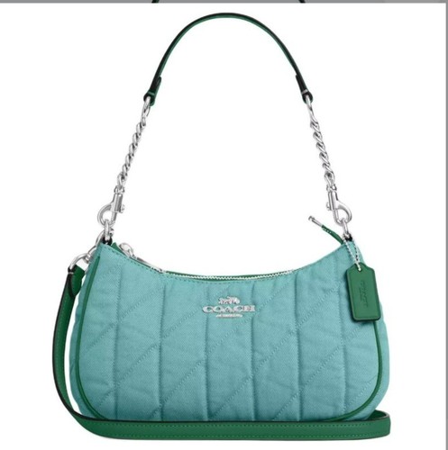 Coach teri schultertasche blau - coach,