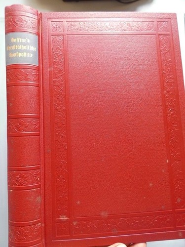 Christkatholische handpostille - christkatholische,