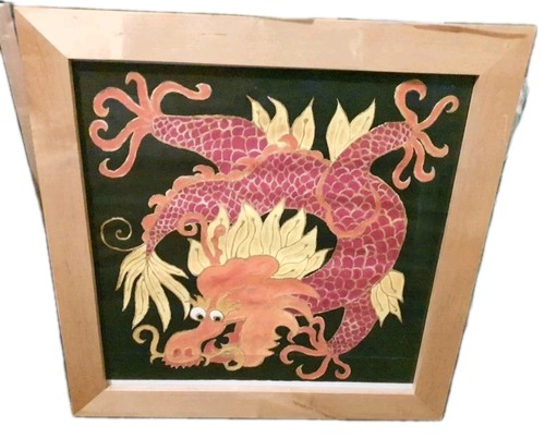50x50cm chinesischer drache - chinesischer, in