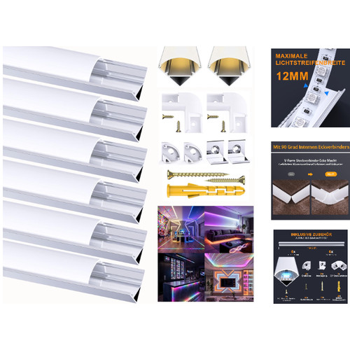 Led aluminium kanal profil - led,