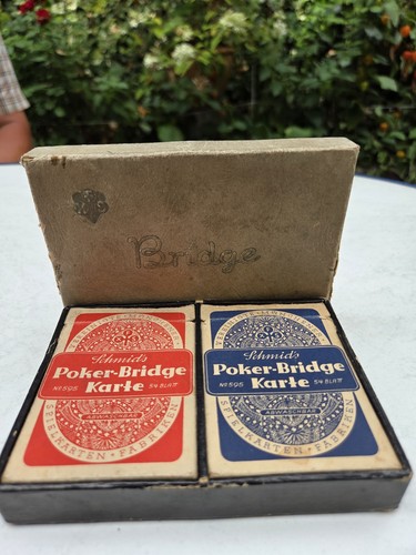 Vintage poker bridge - vintage,