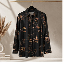 100 damen bluse langarm - bluse, l