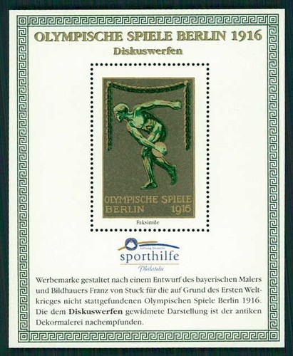 Deutsche sporthilfe block - deutsche,