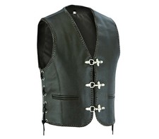 Herren Lederweste Kutte