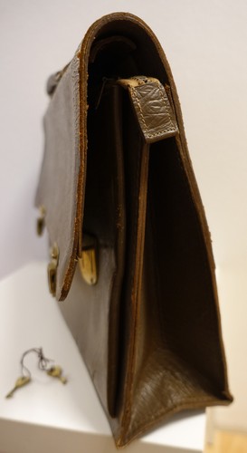 Alte aktentasche leder - aktentasche,