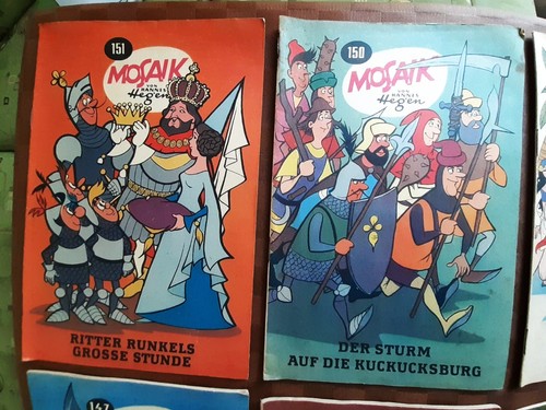 Konvolut hefte mosaik - 14,