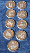 9 Medaillen-Konvolut BRD