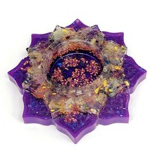 Orgonit Lotus Teelichthalter