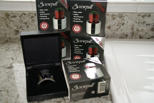 Screwpull metall wein halsband - metall,