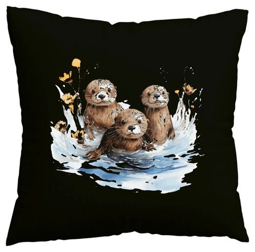 Kissenbezug otter fischotter - kissenbezug,