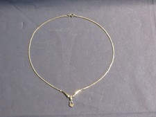 Silber-Collier mit 4 x