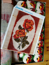 Handarbeit- Knüpfteppich bzw. Wandbehang, in Originalverpackung