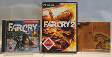 FARCRY 1 + FAR CRY 2 / für PC / FC2 mit Manual + Landkarten, Disc top / FC1 okay