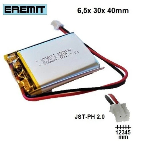 Eremit lipo akku - akku, 800mah