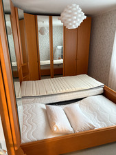 Schlafzimmer komplett in Echtholzfurnier Kirsche