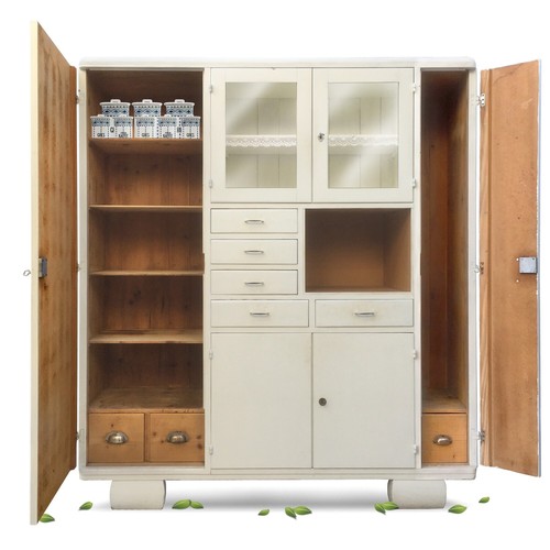 Küchenschrank antike vollholz - küchenschrank,