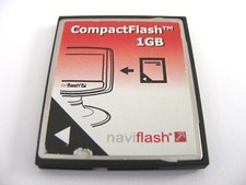 : 1GB Compact Flash Card (  1 GB CF Karte ) NAVIFLASH gebraucht
