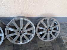 4 Platin Felgen 17 Zoll 4x100  smart, Nissan, Renault, Mitsubishi,Lada, Dacia 