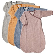 Lilano Baby Wickel-Schlafsack Merino Schurwolle Frottee-Plüsch kbT